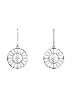 Boucles d'oreilles Les Georgettes Astrale argenté_x005f_x000D_16mm