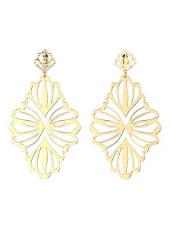 Boucles d'oreilles Les Georgettes Hortense dorées