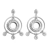 Boucles d'oreilles Les Georgettes Pépite argentées_x005f_x000D_20mm