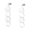 Boucles d'oreilles Lotus Style Urban Woman acier