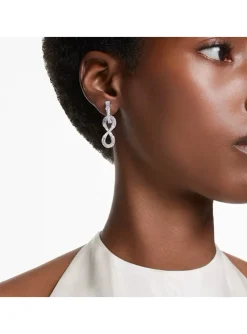Boucles d'oreilles pendantes Swarovski Hyperbola_x005f_x000D_infini