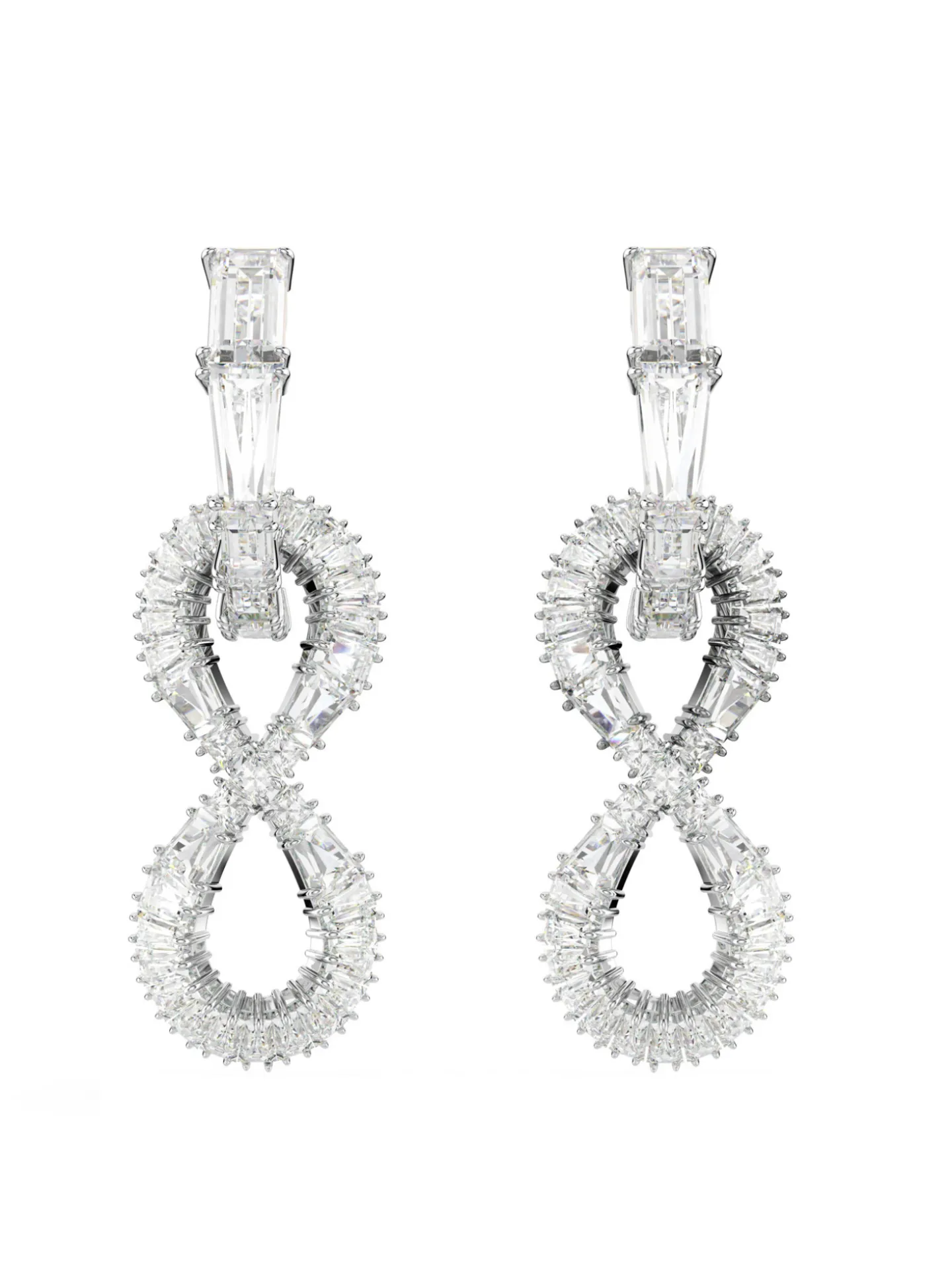 Boucles d'oreilles pendantes Swarovski Hyperbola_x005f_x000D_infini