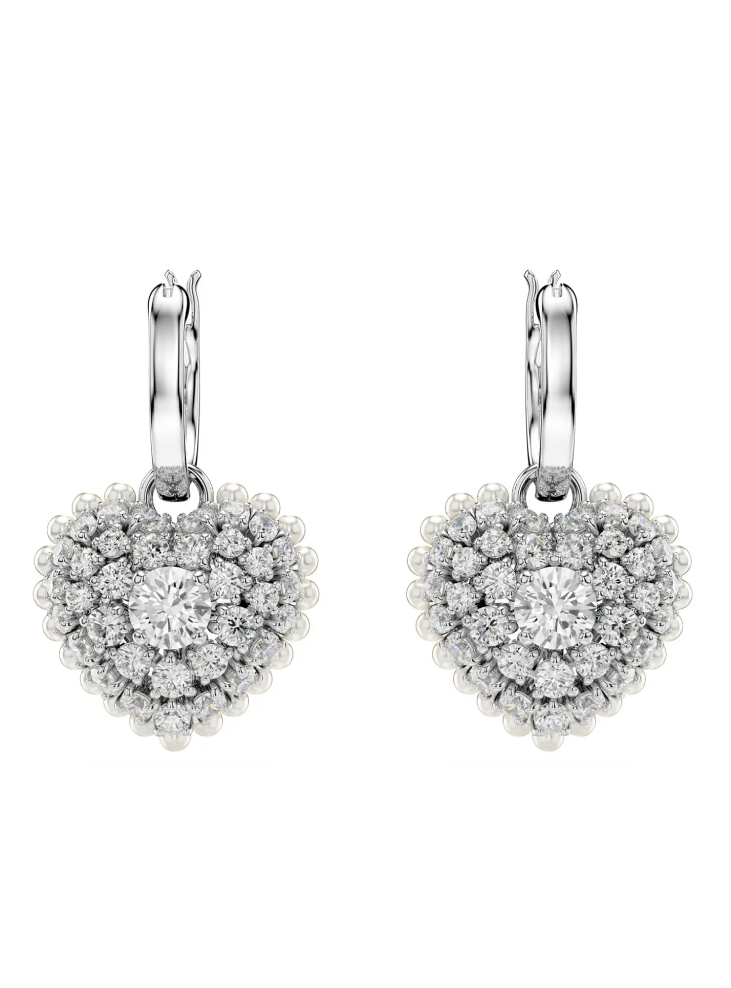 Boucles d'oreilles pendantes Swarovski Hyperbola_x005f_x000D_coeur