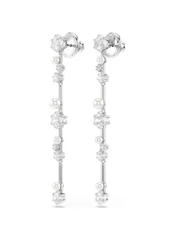 Boucles d'oreilles pendantes Swarovski_x005f_x000D_Constella argenté