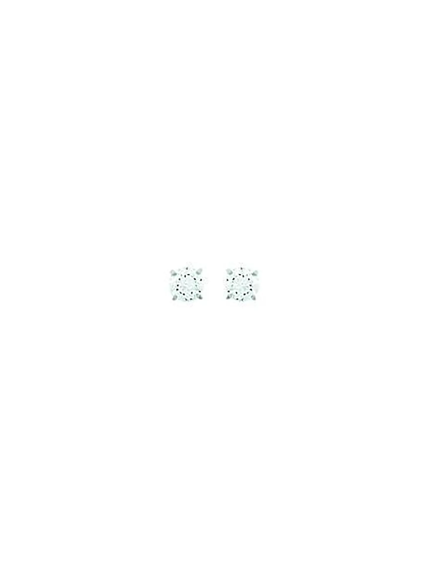 Boucles d'oreilles puce or 18 carats oxydes 3 mm
