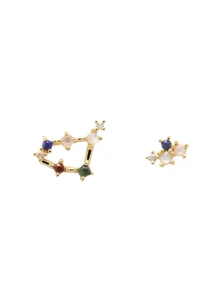 Boucles d'oreilles puces PDPaola ZODIAC - Capricorne
