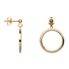 Boucles d'oreilles Saunier Hermione dorées