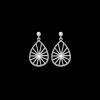 Boucles d'oreilles Saunier argent et oxydes