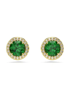 Boucles d'oreilles Swarovski Una verte