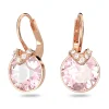 Boucles d'oreilles Swarovski Bella V rosées