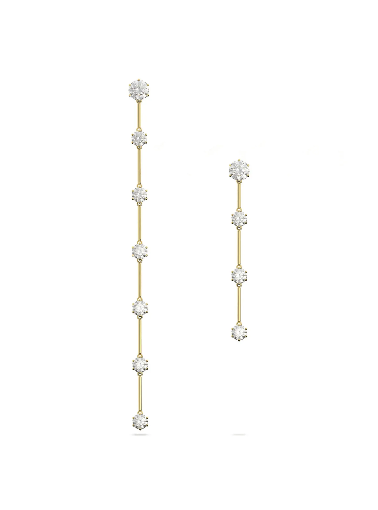 Boucles d'oreilles Swarovski Constella dorées