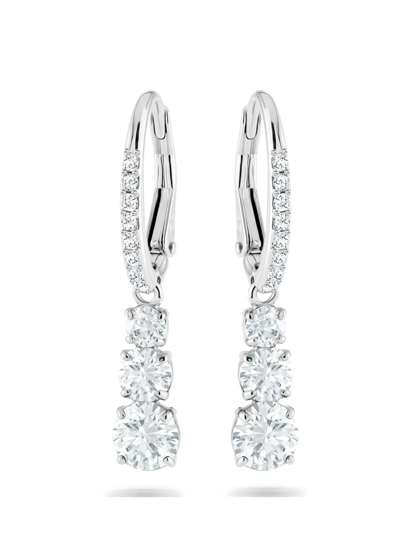 Boucles d'oreilles Swarovski Attract Trilogy
