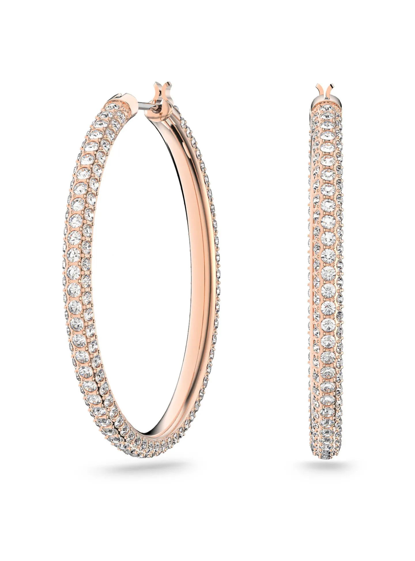 Boucles d'oreilles Swarovski Stone rosées