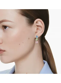 Boucles d'oreilles Swarovski Gema multicolores