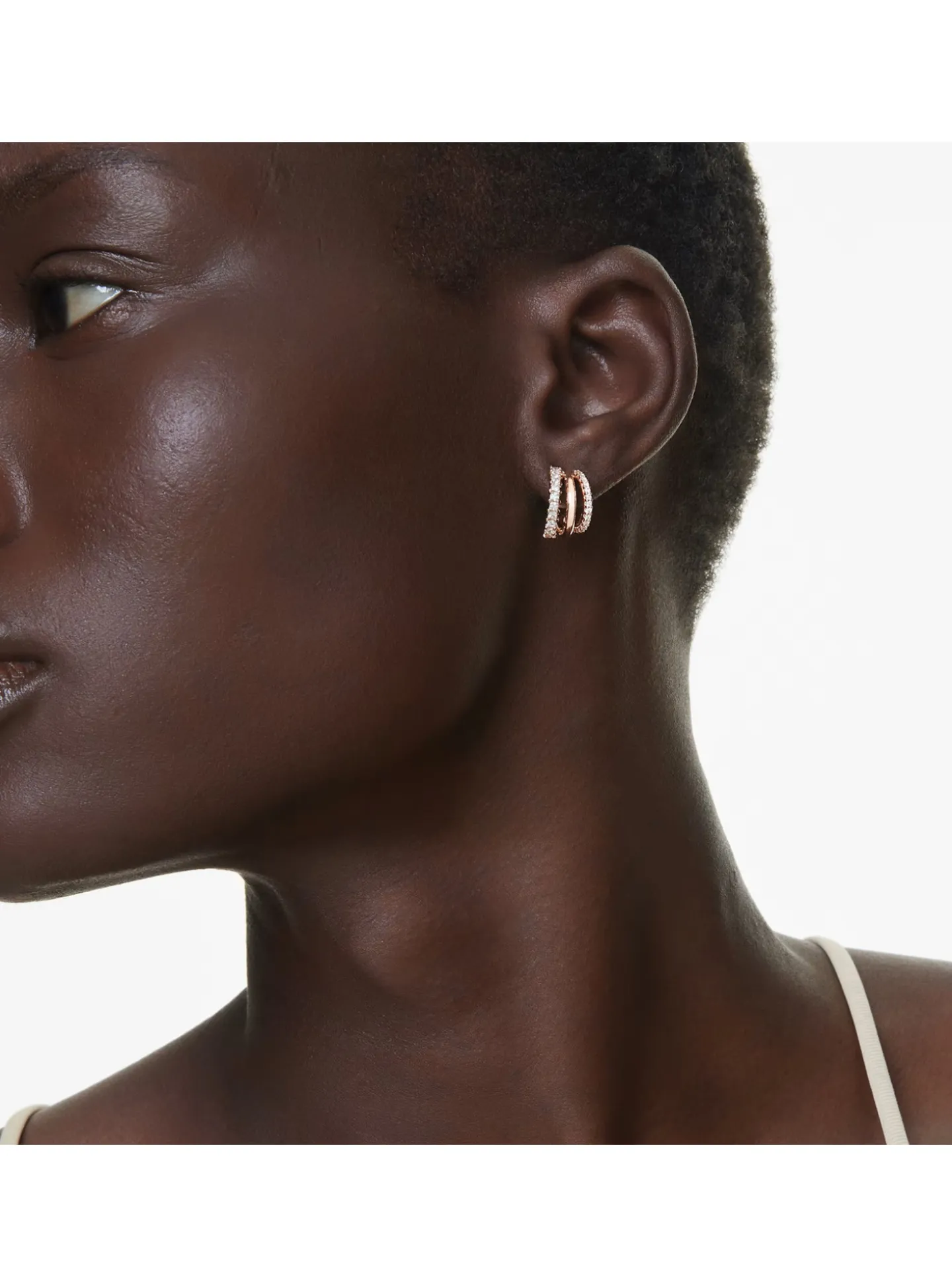 Boucles d'oreilles Swarovski Hyperbola petit modèle