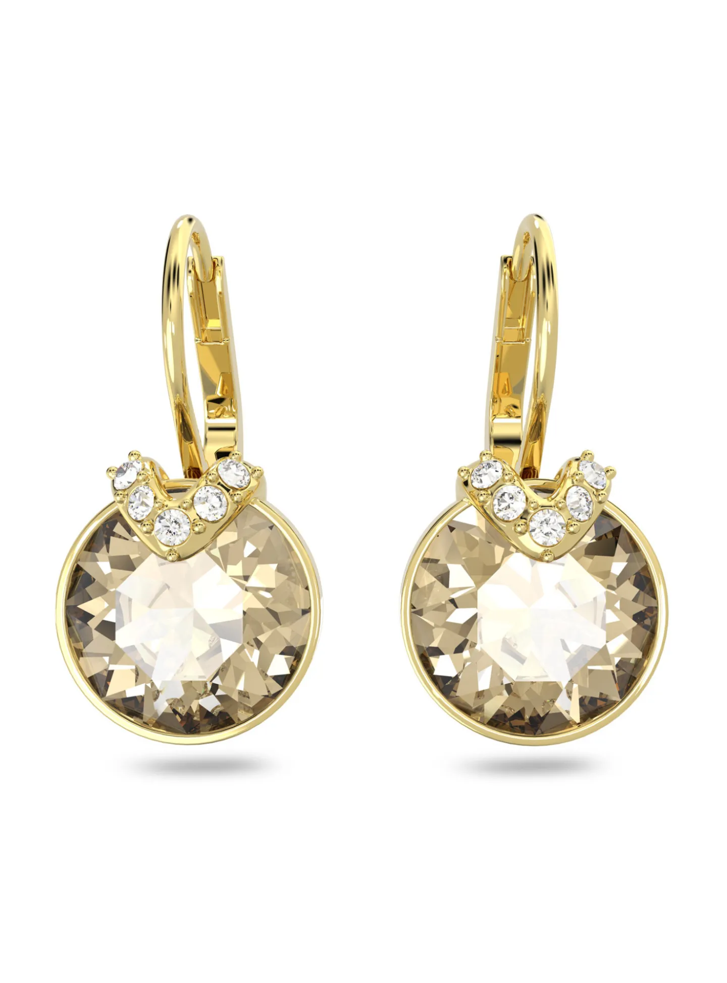 Boucles d'oreilles Swarovski Bella V dorées