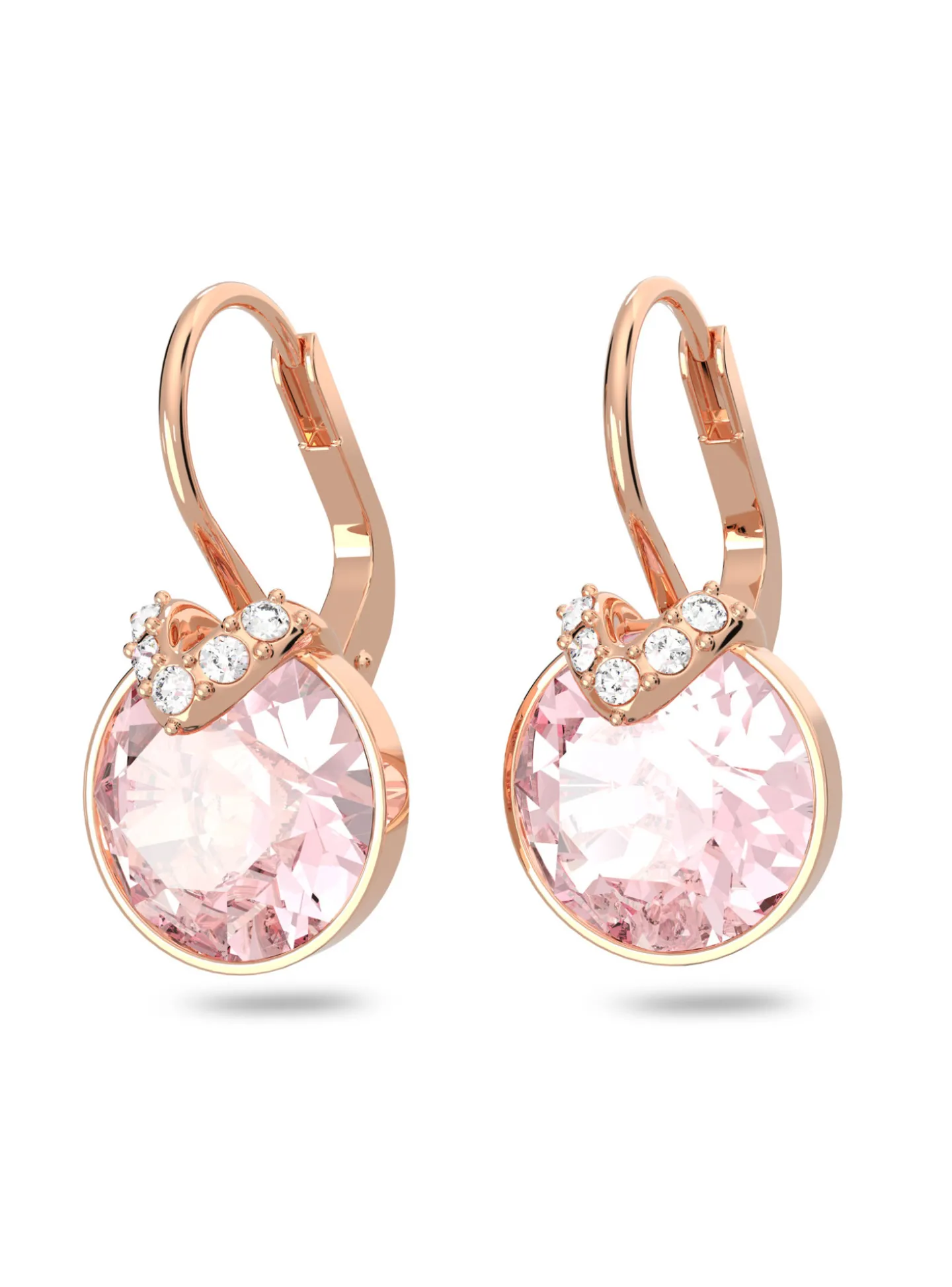 Boucles d'oreilles Swarovski Bella V rosées