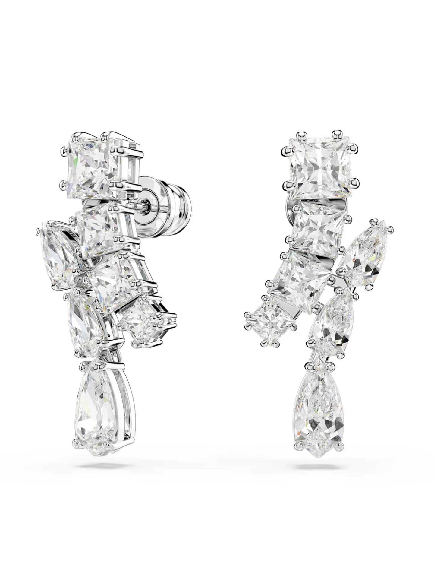 Boucles d'oreilles Swarovski Matrix géométriques