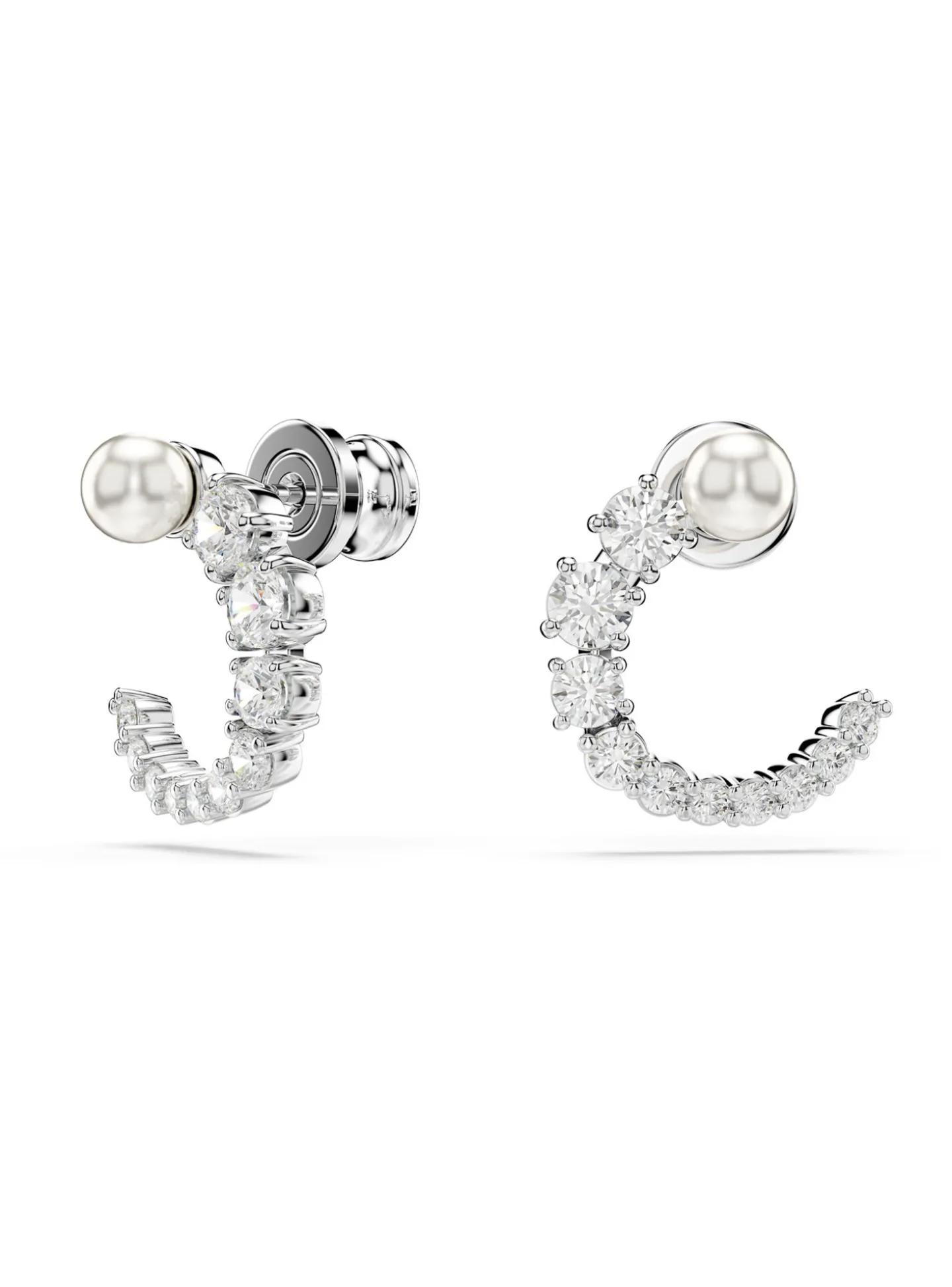 Boucles d'oreilles Swarovski Matrix perle de cristal