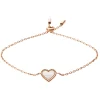 Bracelet à chaîne Fossil I Heart You