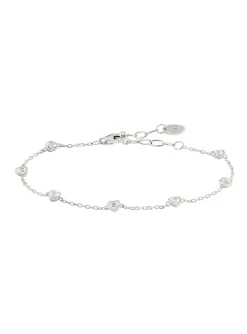 Bracelet Agatha Adorée coeurs en oxydes