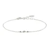 Bracelet Agatha Beloved argent rhodié 3 motifs oxyde