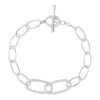 Bracelet Agatha Chain laiton argenté