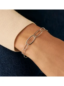 Bracelet Agatha Chain laiton argenté
