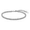 Bracelet argent Lotus Silver rivière oxydes