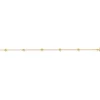 Bracelet Brillaxis 5 boules or jaune 9 carats