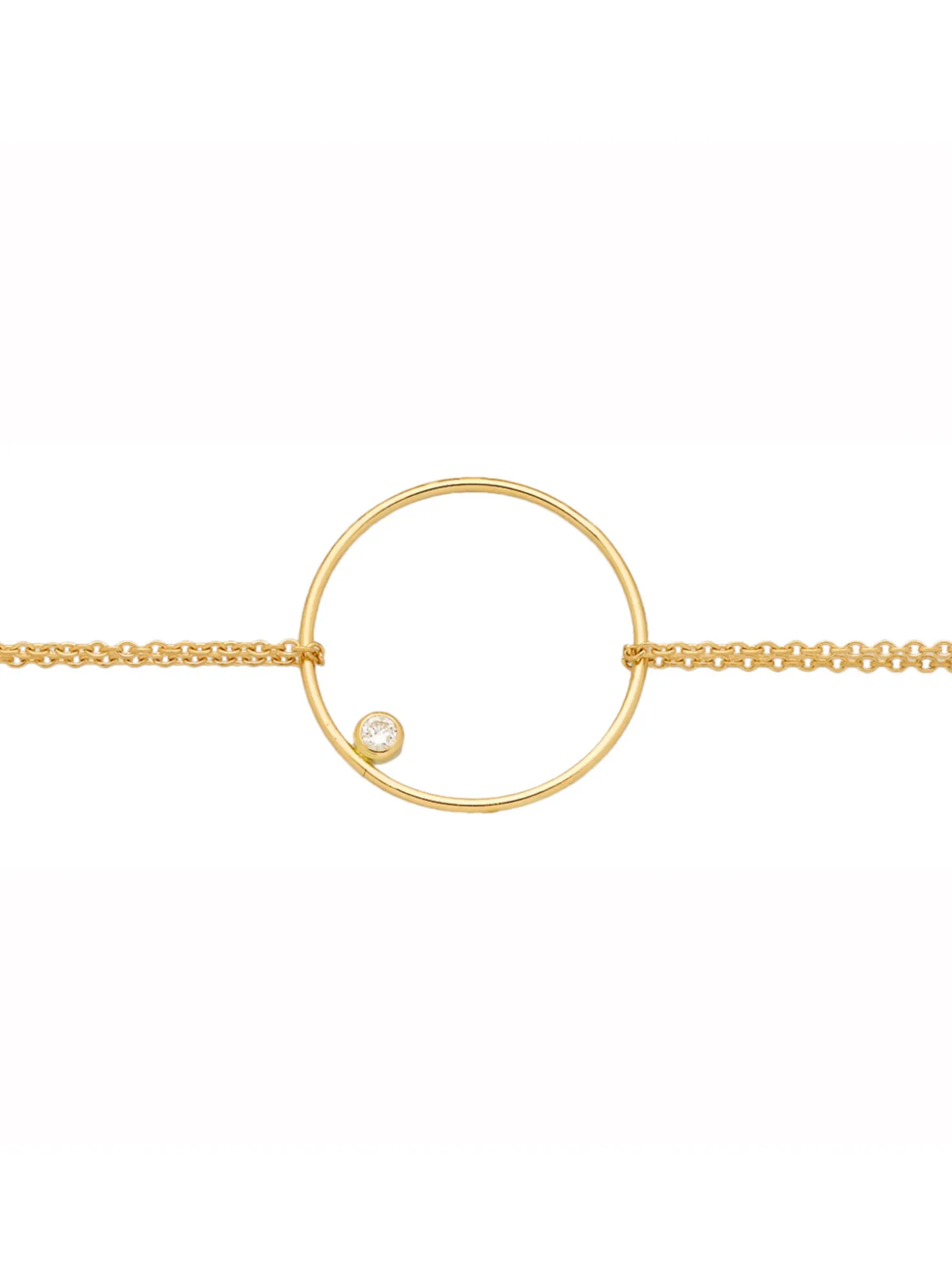 Bracelet Brillaxis anneau et diamant