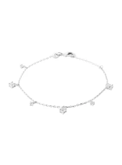 Bracelet Brillaxis argent et pampilles oxyde de zirc