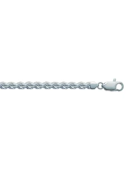 Bracelet Brillaxis argent maille corde