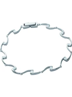Bracelet Brillaxis articulé empierré argent