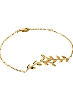 Bracelet Brillaxis Feuillage croisé