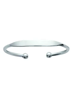 Bracelet Brillaxis jonc esclave argent
