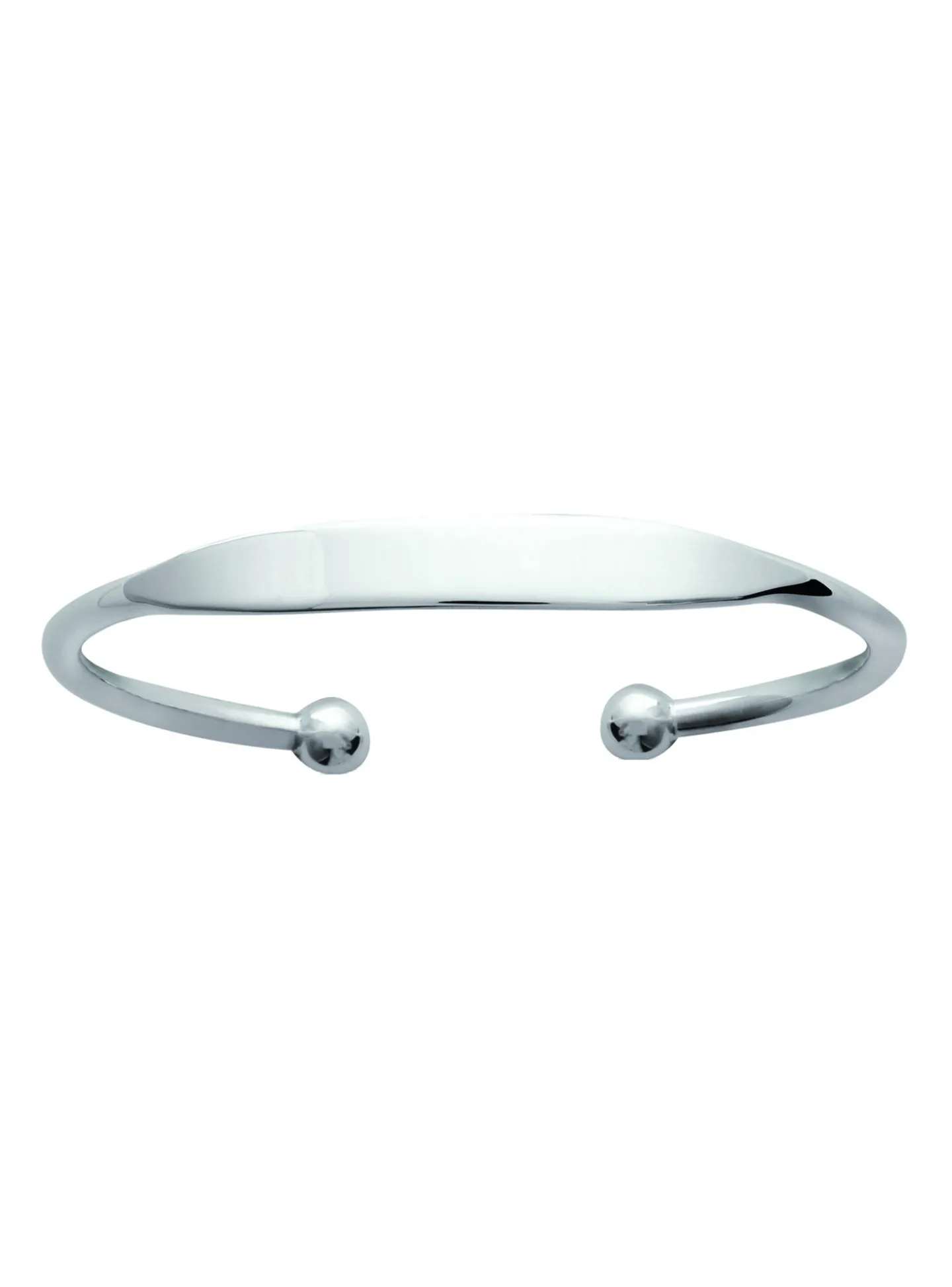 Bracelet Brillaxis jonc esclave argent