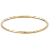 Bracelet Brillaxis jonc fil rond or jaune 18 carats