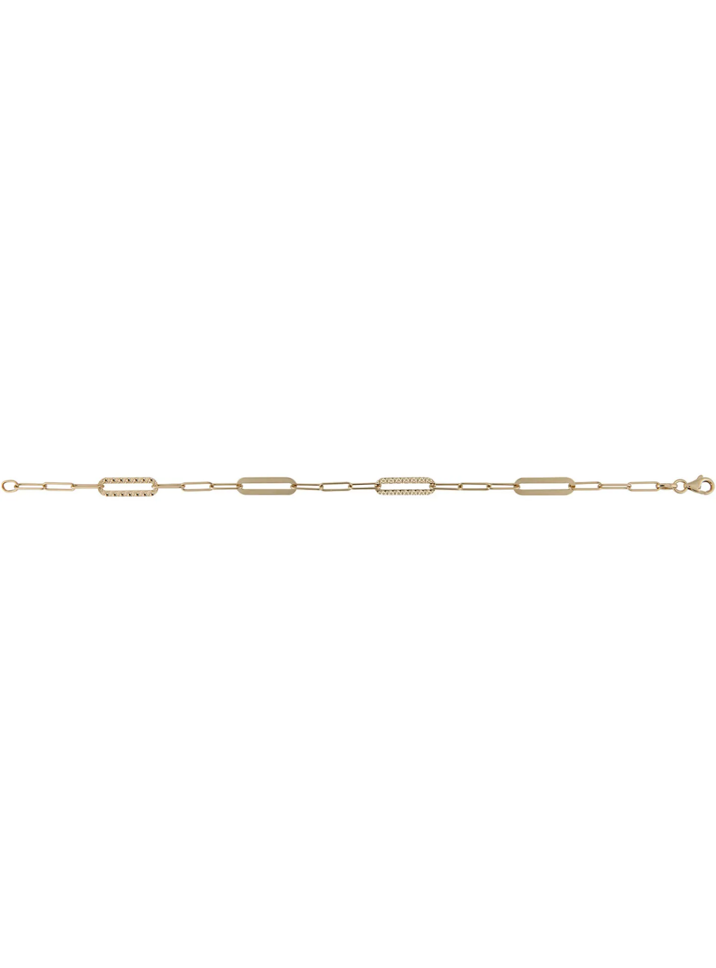 Bracelet Brillaxis or finition polie et diamantée
