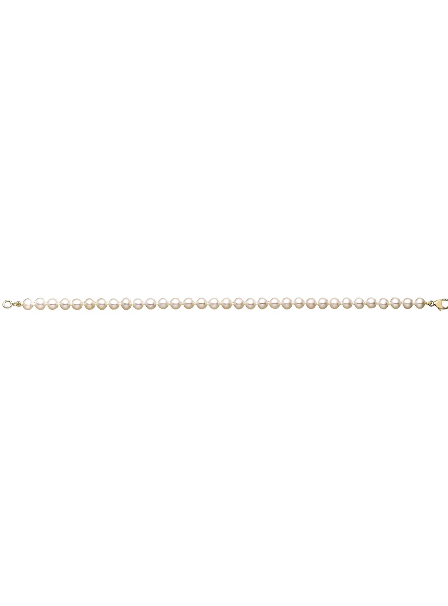 Bracelet Brillaxis perles de culture or 18 carats_x005f_x000D_4,5/5 mm
