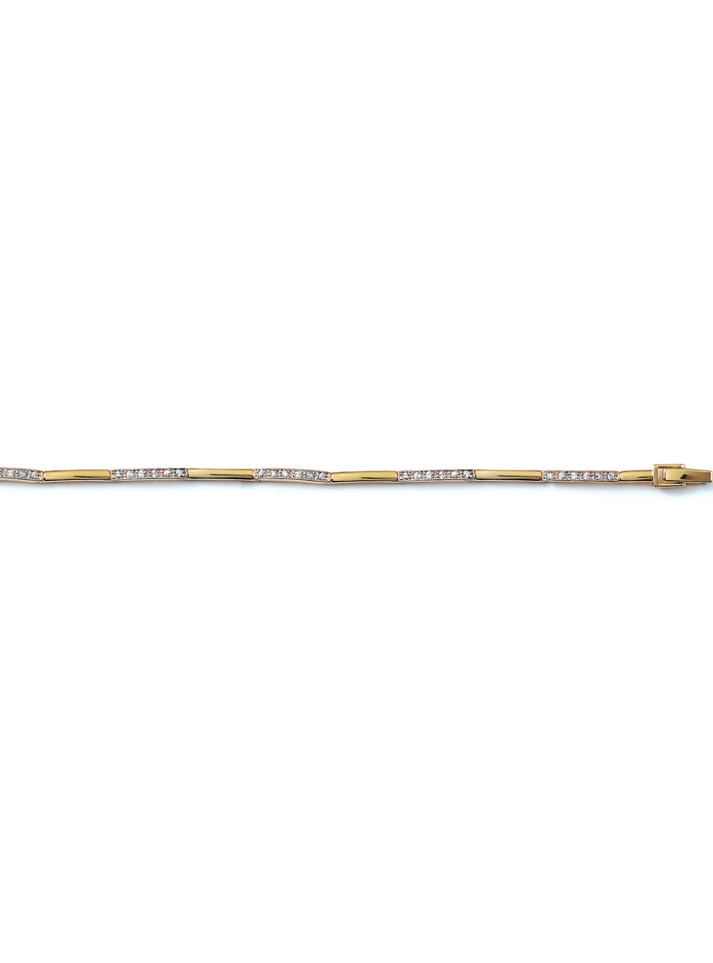 Bracelet Brillaxis semi rigide orné de pierres