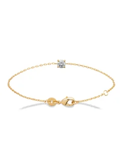 Bracelet Brillaxis solitaire oyde de zirconium 5 mm