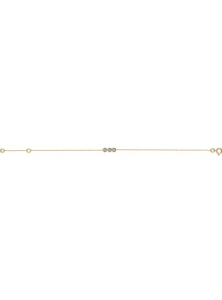 Bracelet Brillaxis trilogie diamant or jaune