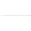 Bracelet chaine boule 2 rangs or blanc 18 carats