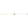 Bracelet chaine vierge miraculeuse or jaune