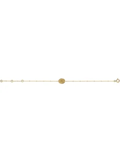 Bracelet chaine vierge miraculeuse or jaune