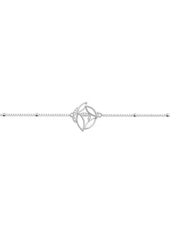 Bracelet chaîne Les Georgettes Arbre de vie argenté_x005f_x000D_Collection Les Intemporels