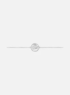 Bracelet chaîne Les Georgettes Arbre de vie argenté_x005f_x000D_Collection Les Intemporels