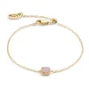 Bracelet Coeur de Lion Birthstone_x005f_x000D_Octobre Quartz Rose