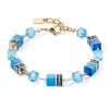 Bracelet Coeur de Lion Geocube Iconic Monoturquoise